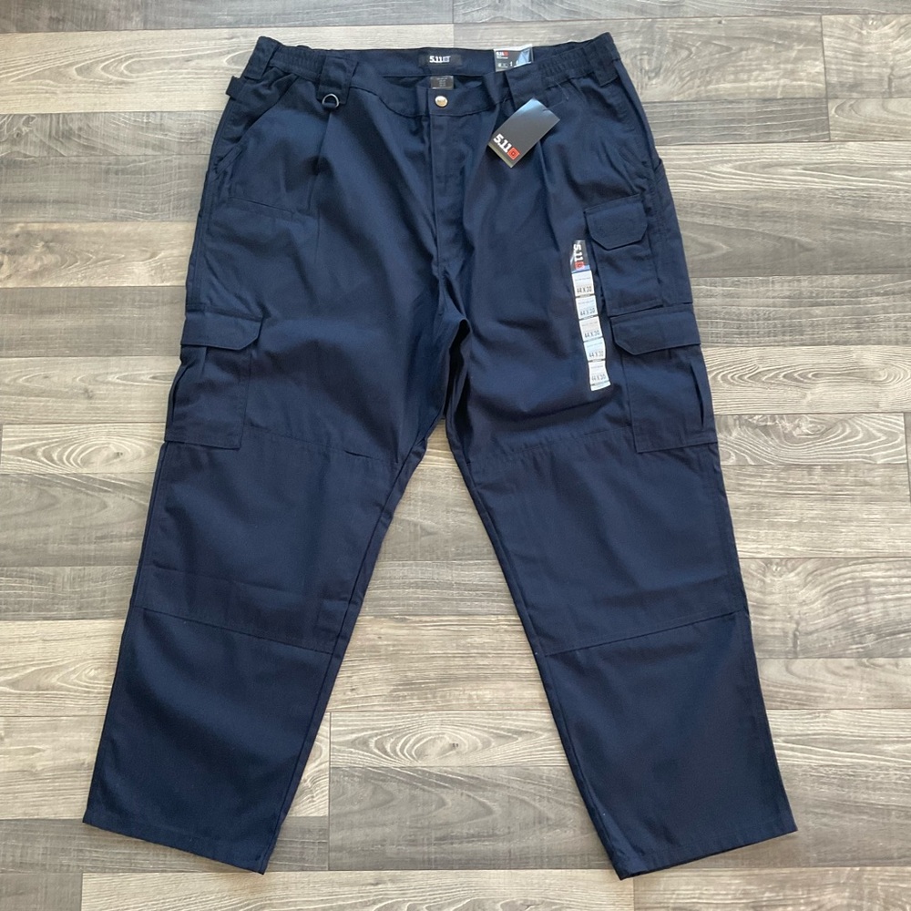 44x30 NWT 5.11 Tactical Taclite Pro Ripstop Pants Mens Dark Navy Cargo 74273ABR